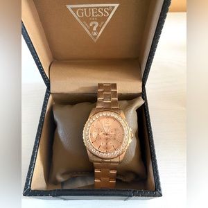 Guess Rose Gold Women’s Watch - With Box